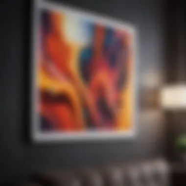 Abstract Art Composition Abstract Art Composition Adding Depth to Interior Design