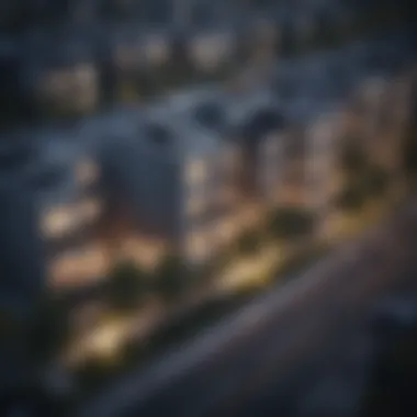Strategic Investment Perspective Aerial view of a modern multifamily property