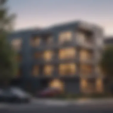 Comparison of Apartment Types and Costs Chart comparing apartment types and their average costs in San Diego
