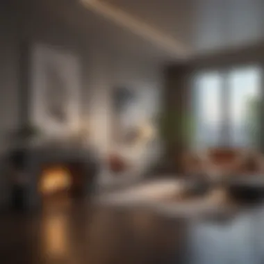 Modern Amenities in NYC Apartments Luxurious apartment interior with modern amenities