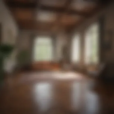 Artistic Visualization of Room Dimensions