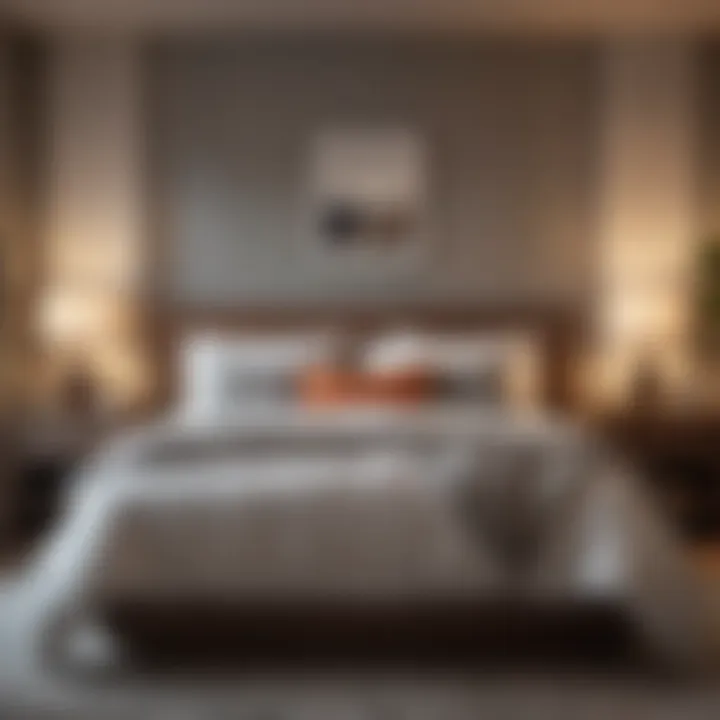 Cozy two-bedroom apartment bedroom in Texas