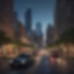 Vibrant view of downtown Dallas