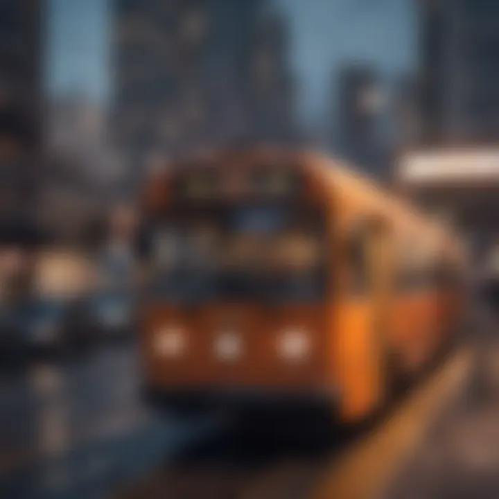 Public transportation options in San Francisco