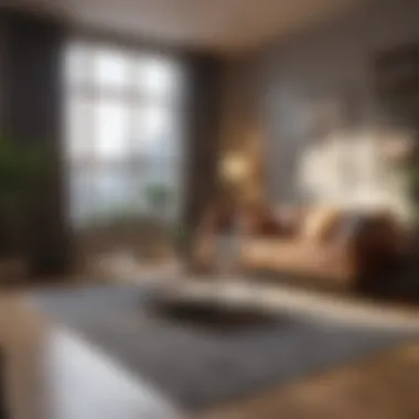Modern Apartment Interior Cozy apartment interior showcasing modern design