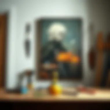 Tools needed for hanging paintings