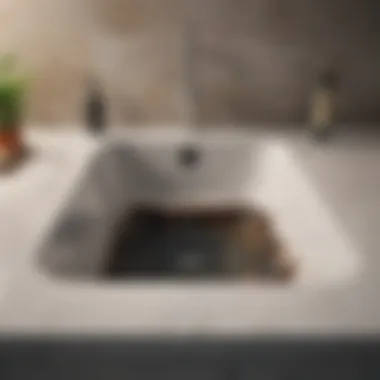 Visual Representation of a Clogged Drain Blocked Drain Illustration