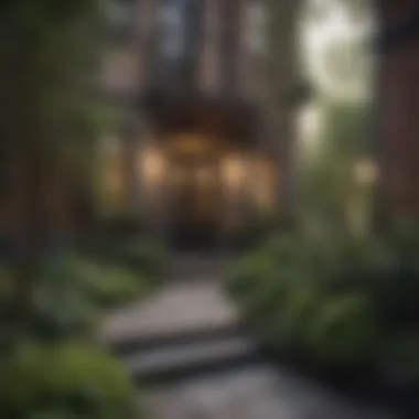 Serene Garden Spaces in Brownstone Living Cozy outdoor space featuring a brownstone garden