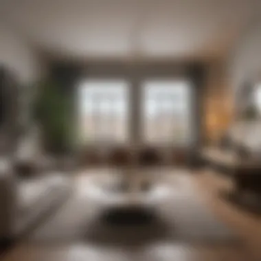 Interior Design Mockup for Duplex Interior design mockup for a duplex showcasing modern aesthetics and functionality