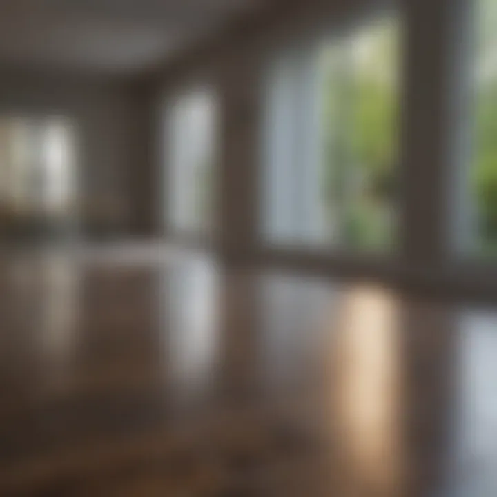 Chart comparing residential and commercial floor area standards