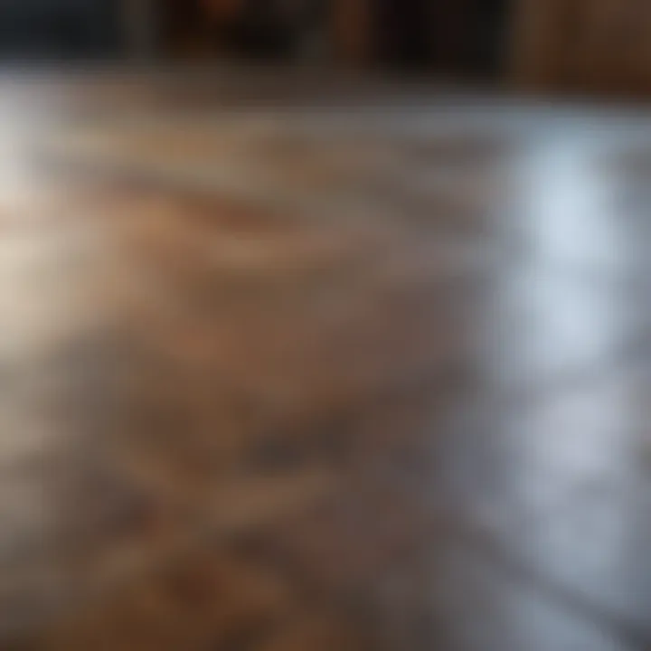 Different types of flooring materials