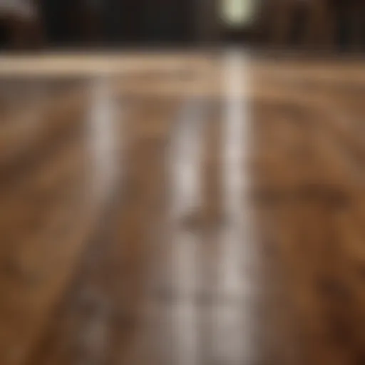 Natural solution for hardwood floor cleaning