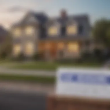 The Appeal of Cash Offers A house with a 'For Sale' sign indicating a cash offer