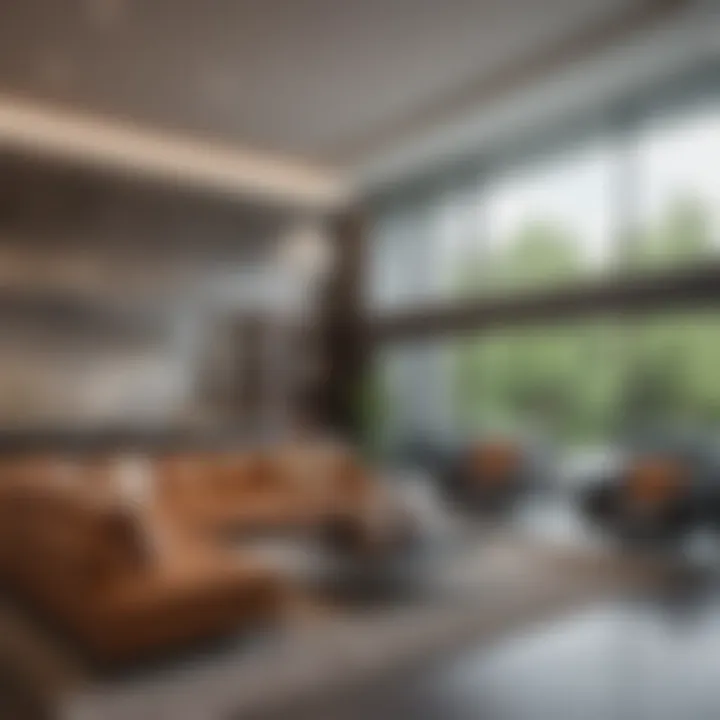 Modern interior of a Chaffee Park home
