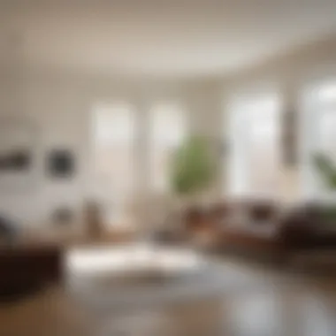 Airy and Bright Living Space An airy and bright living space in an affordable rental unit