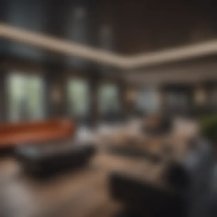 Community amenities including a fitness center and lounge area