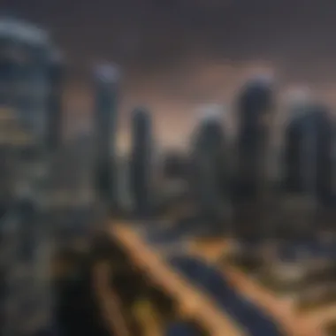 Breathtaking Brickell Skyline City skyline view from Brickell neighborhood