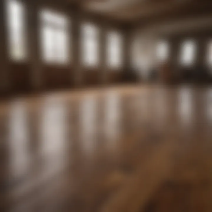 Proper wood floor cleaning technique