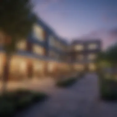 Vibrant Social Hub Community Spaces at East Village at Avondale Meadows Apartments