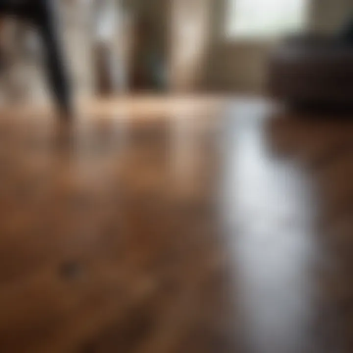 Eco-friendly cleaning products for hardwood floors