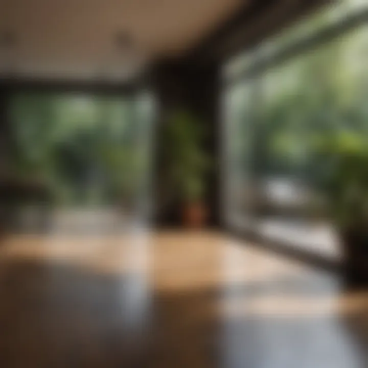 Maintenance work being performed on a property