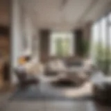 Modern condo interior showcasing open space and natural light