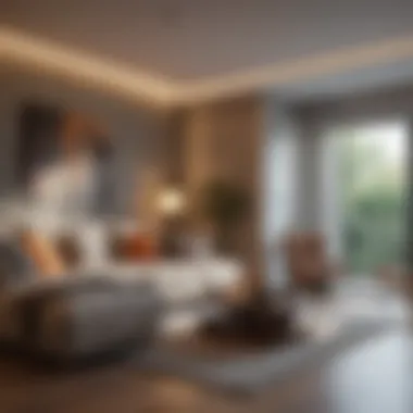 Cozy Room with Modern Aesthetics Cozy Room with Modern Aesthetics