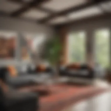 Well-Maintained Living Room A well-maintained living room showcasing cleanliness