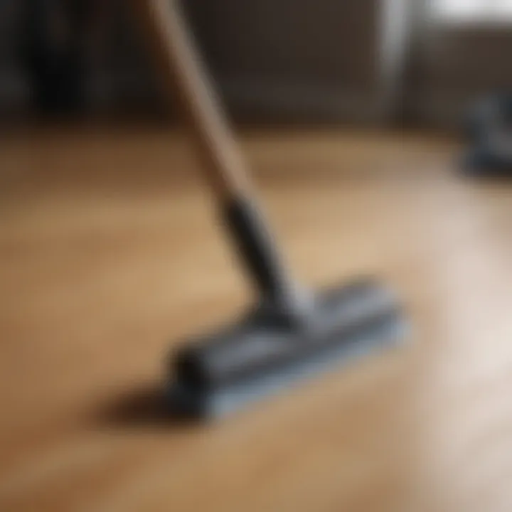 Cleaning tools and solutions for oak wood floors