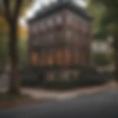 Rittenhouse Square Charm Elegant architecture of Rittenhouse Square in Philadelphia