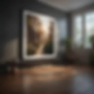 Masterful Artistry in Picture Hanging Elegant Artwork Display