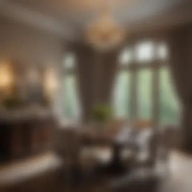 Elegant Dining Area Elegant Dining Area in Washington DC 4 Bedroom Apartment