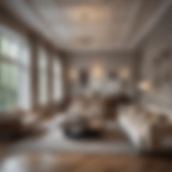 Elegant interior design showcasing effective use of square footage