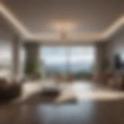 Elegant Room with Panoramic View