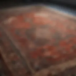 Elegant rug with intricate patterns