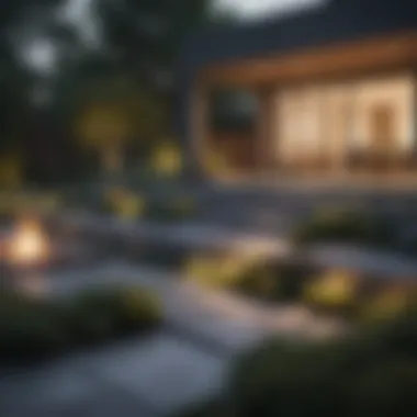 Modern Landscaping Transformation Outdoor space transformation with modern landscaping techniques