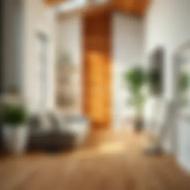 Cleaning solution for wood floors