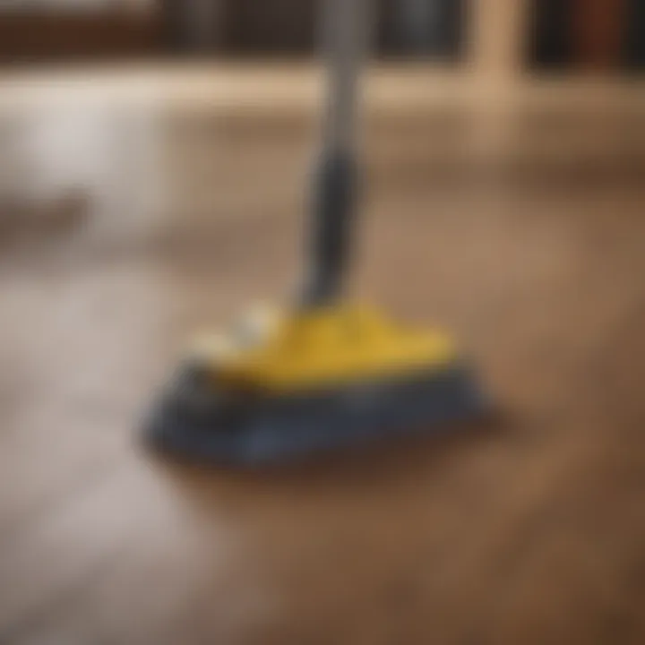 Efficient cleaning tools for laminate floors