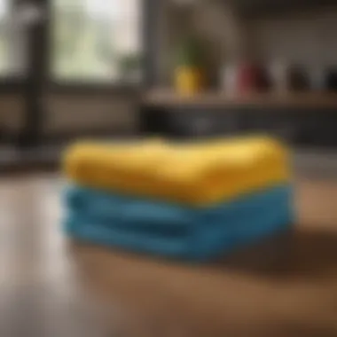 Microfiber cloth for dusting and polishing