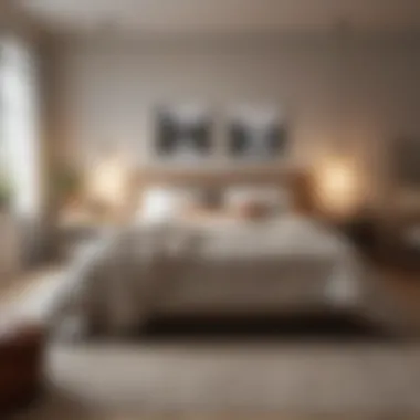 Personalized Comfort Cozy bedroom with personal touches and decor