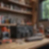 A well-organized tool kit for home maintenance