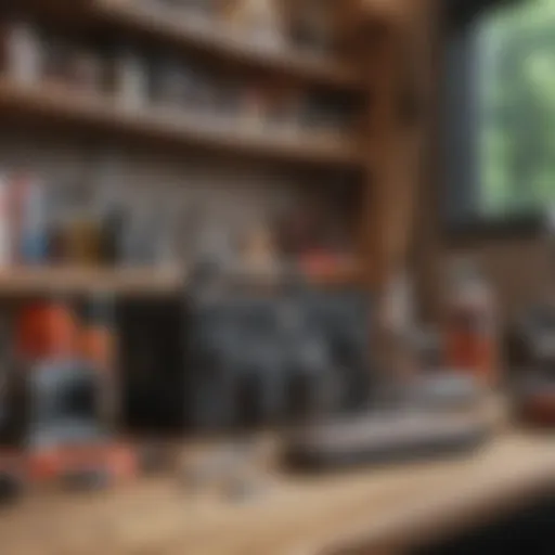 A well-organized tool kit for home maintenance