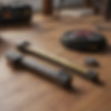 Precision measurement tools for flooring estimation