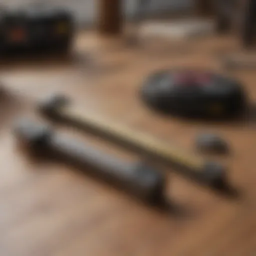 Precision measurement tools for flooring estimation