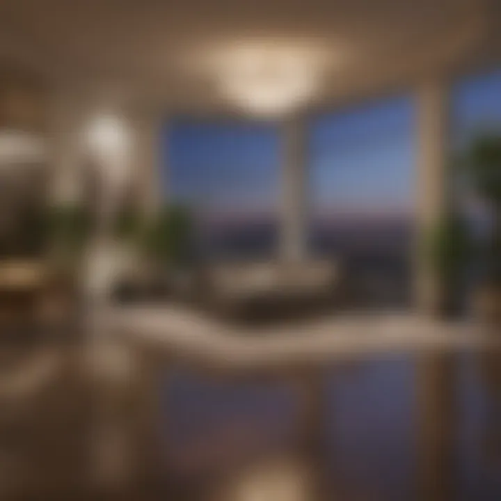 Luxurious apartment amenities in a Century City rental