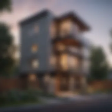 Modern Apartment Exterior in Bethany, Oregon Modern apartment exterior in Bethany