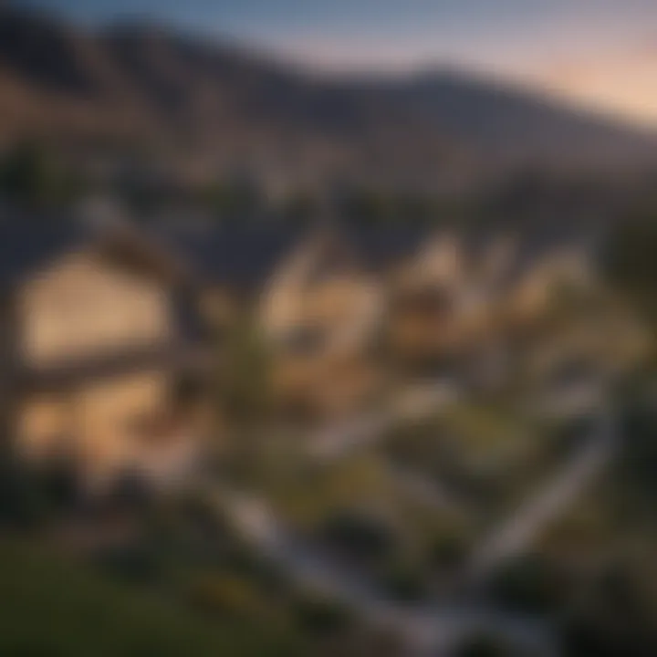Graphs depicting rental market trends in Porter Ranch