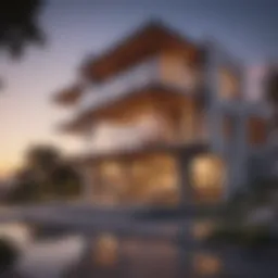 Elegant architectural design in San Diego