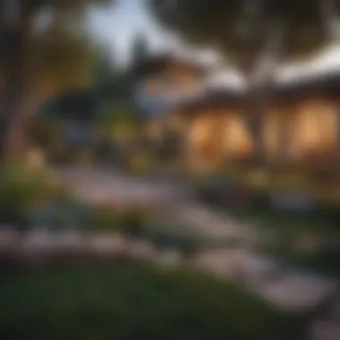 Scenic Backyard Landscaping Scenic backyard landscaping in San Diego