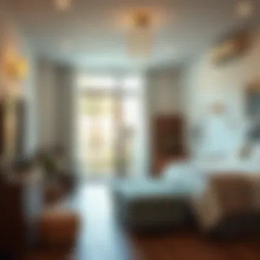 Charming room with modern decor in San Diego